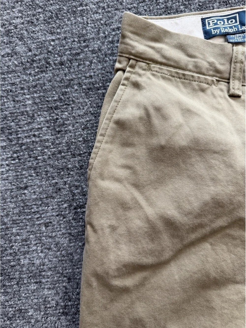 Polo Ralph Lauren Prospect Pant Mens 34x30 Tan Classic Chino Twill Straight